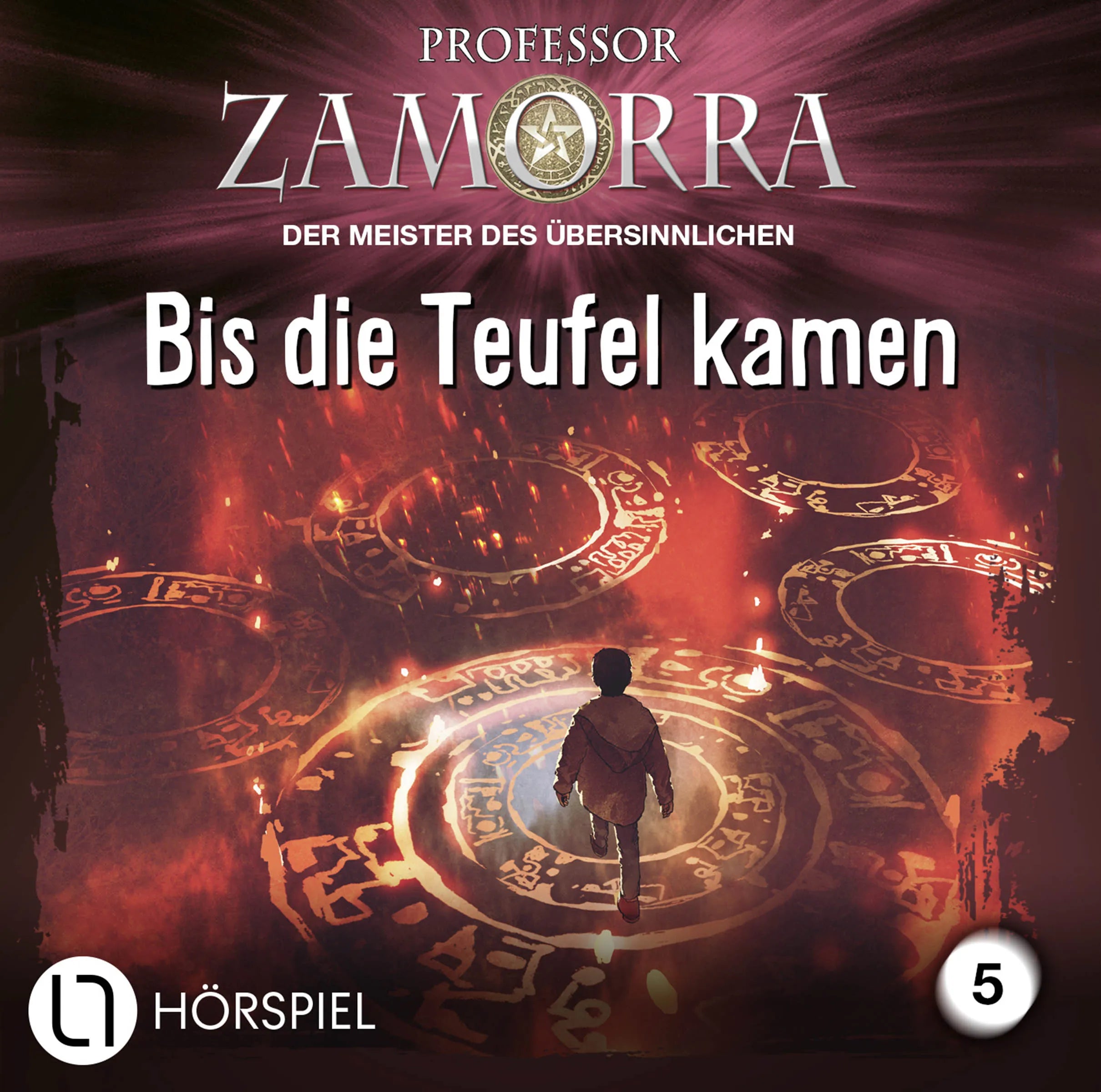 Buchcover von 'Professor Zamorra - Folge 5' - Hörbuch (CD) von Simon Borner