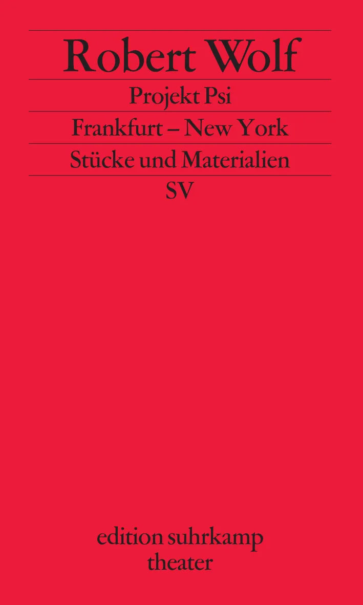 Buchcover von 'Projekt Psi/Frankfurt – New York' - Taschenbuch von Robert Wolf