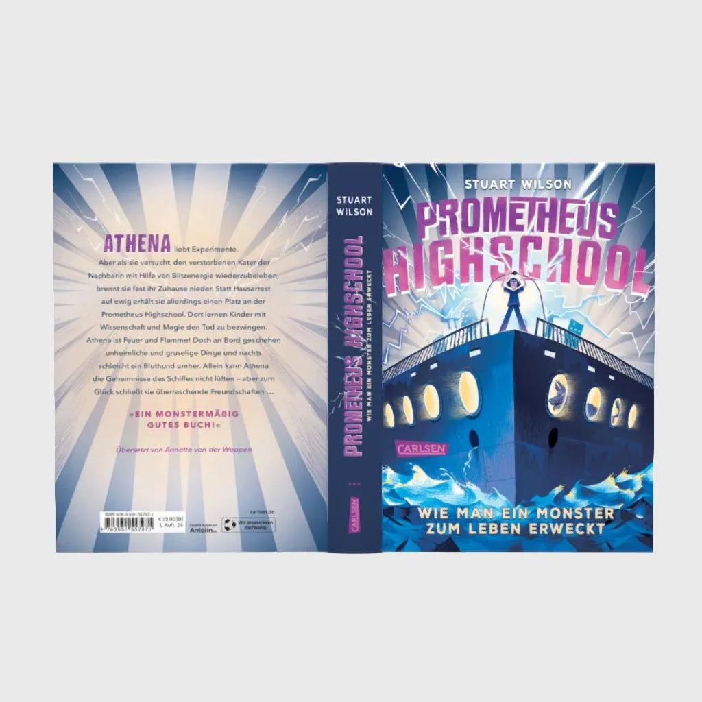 Produktansicht: Prometheus Highschool 1: Wie man ein Monster zum Leben erweckt (Gebundene Ausgabe)