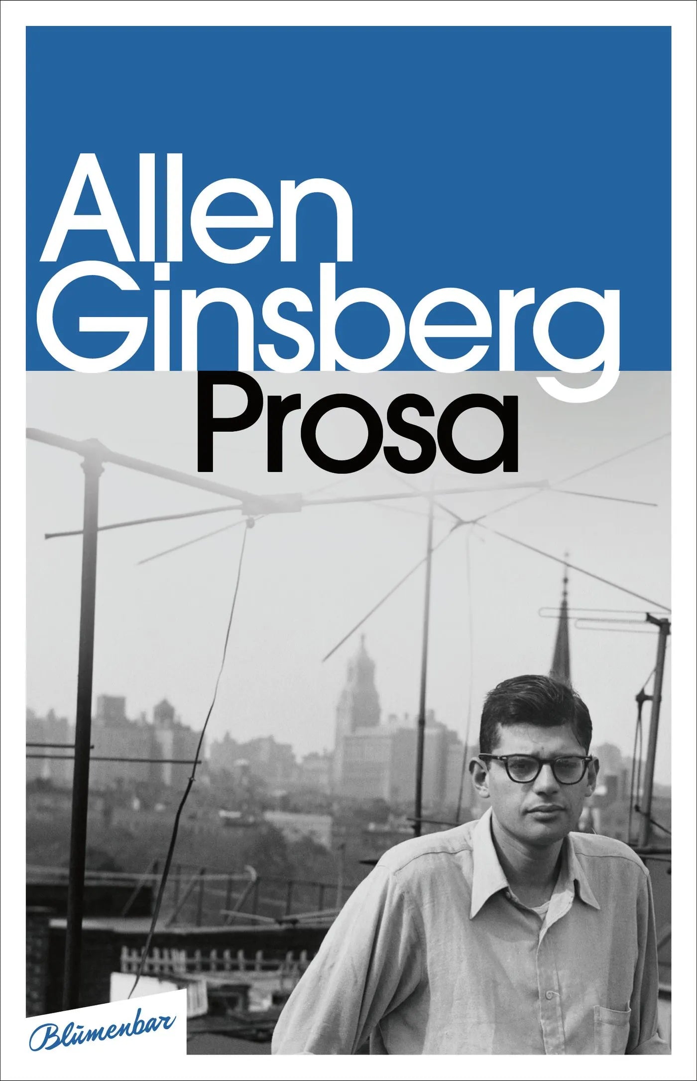 Buchcover von 'Prosa' - Gebundene Ausgabe von Allen Ginsberg