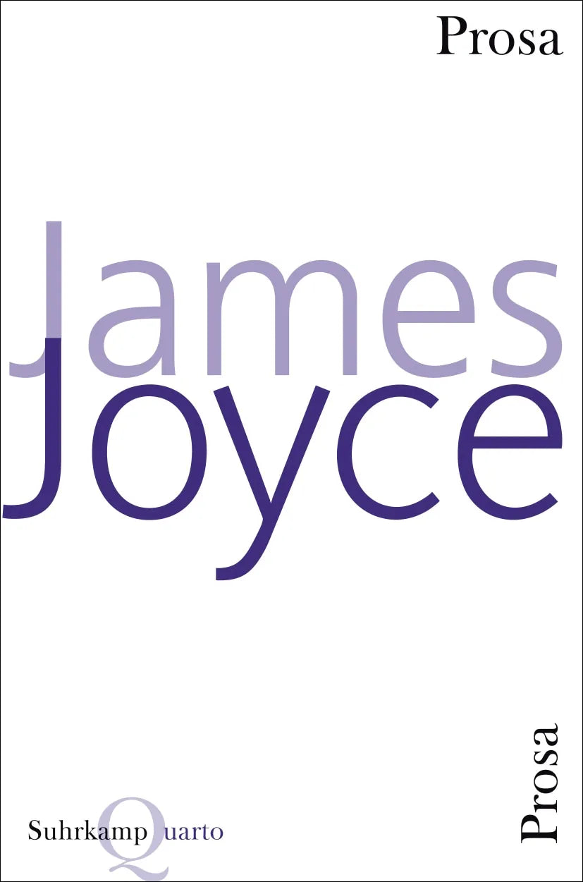 Buchcover von 'Prosa' - Taschenbuch von James Joyce