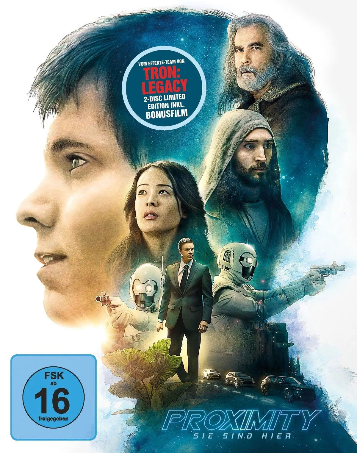 Blu-ray-Cover: Proximity - Sie sind hier. Regie: Eric Demeusy