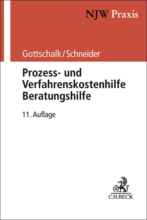 Cover: Prozess- und Verfahrenskostenhilfe, Beratungshilfe (Taschenbuch) von Yvonne Gottschalk