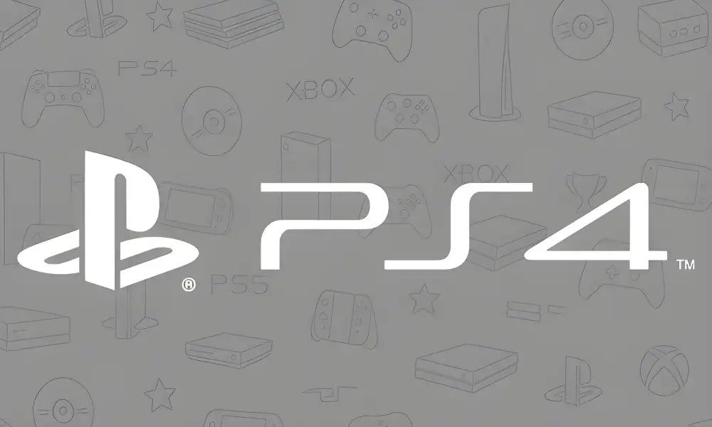 PlayStation 4 Logo Grafik für die PS4 Spiele Kategorie Auswahl im Webshop.