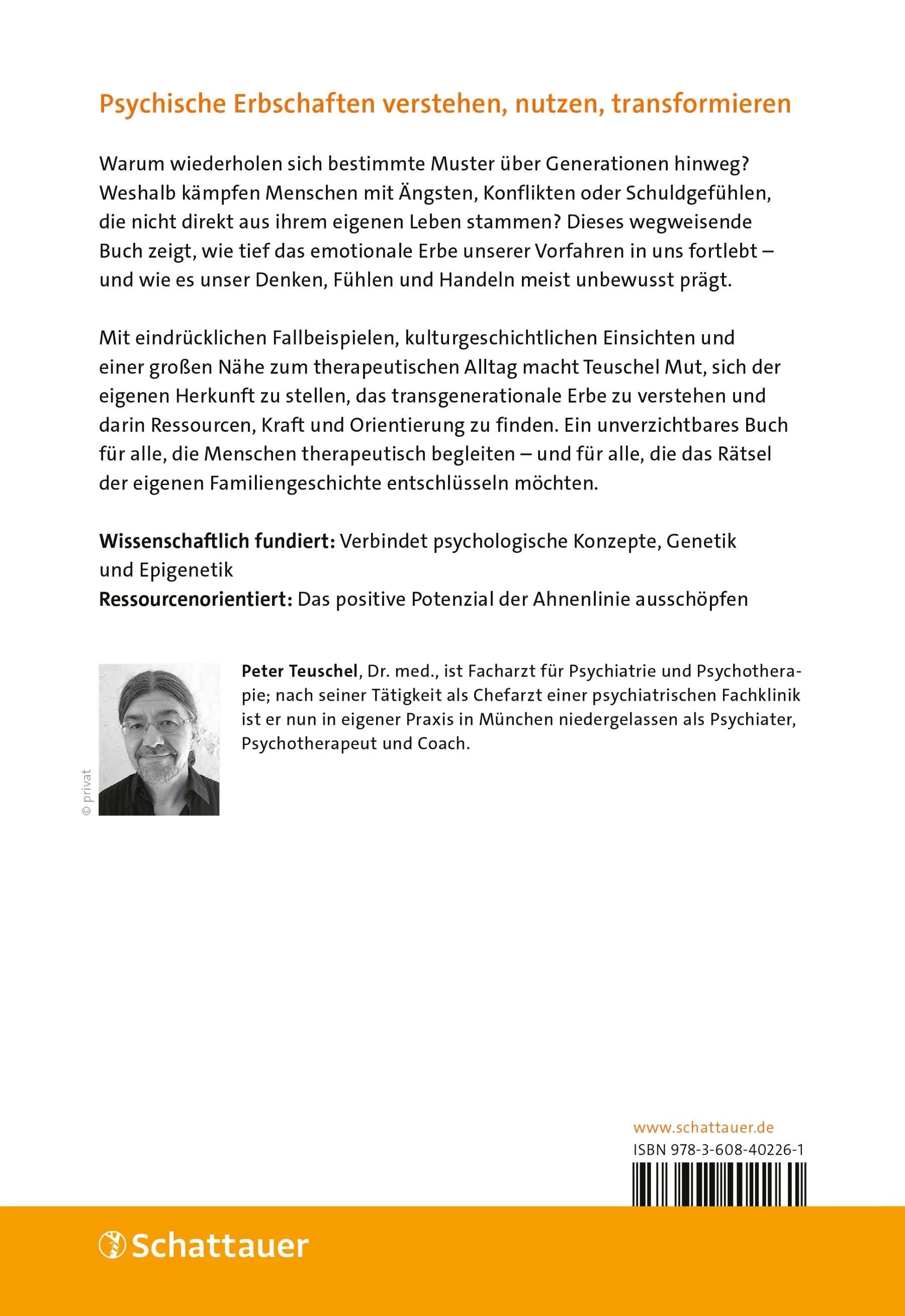 Rückseite: Psychische Erbschaften (Paperback)