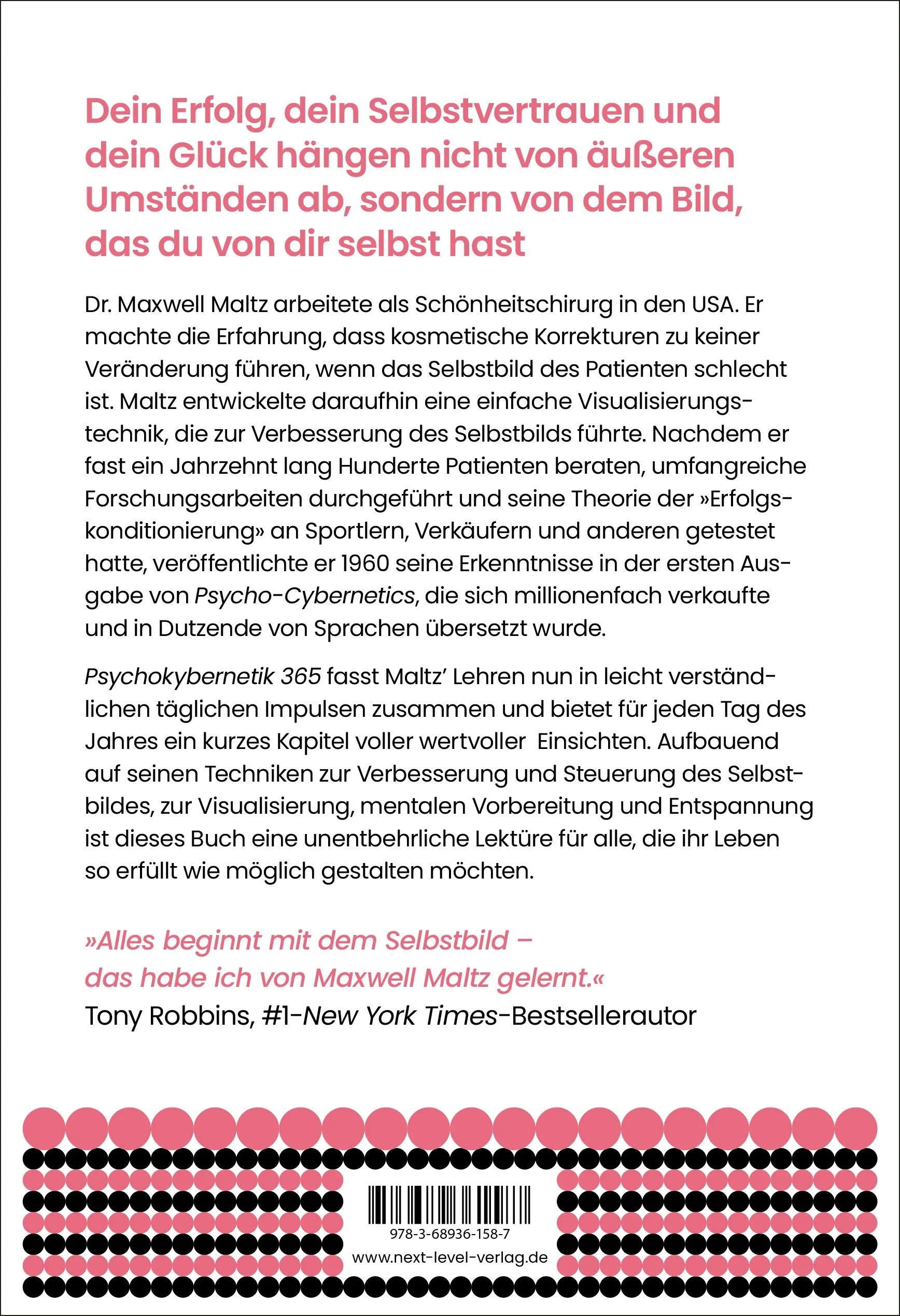 Rückseite: Psychokybernetik 365 (Paperback)