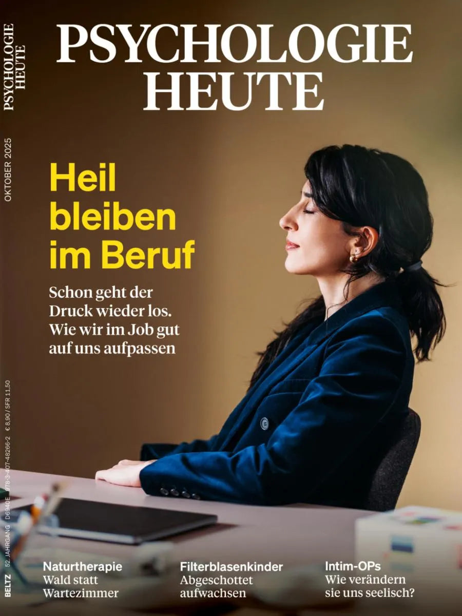 Cover: Psychologie Heute 10/2025: Heil bleiben im Beruf (E-Book) von Verlagsgruppe Beltz