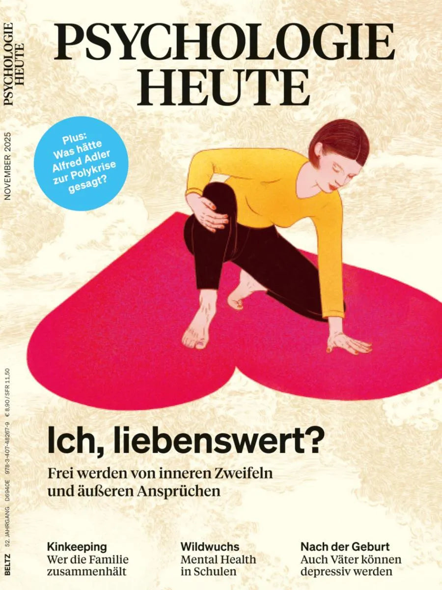 Cover: Psychologie Heute 11/2025: Ich, liebenswert? (E-Book) von Verlagsgruppe Beltz