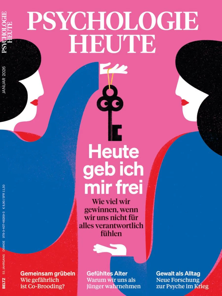 Cover: Psychologie Heute 1/2026: Heute geb ich mir frei (E-Book) von Verlagsgruppe Beltz