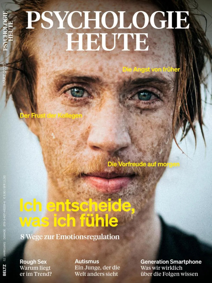 Cover: Psychologie Heute 3/2025: Ich entscheide, was ich fühle (E-Book) von Verlagsgruppe Beltz