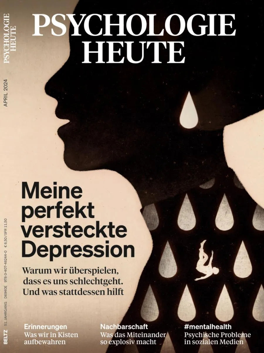 Cover: Psychologie Heute 4/2024: Meine perfekt versteckte Depression (E-Book) von Verlagsgruppe Beltz