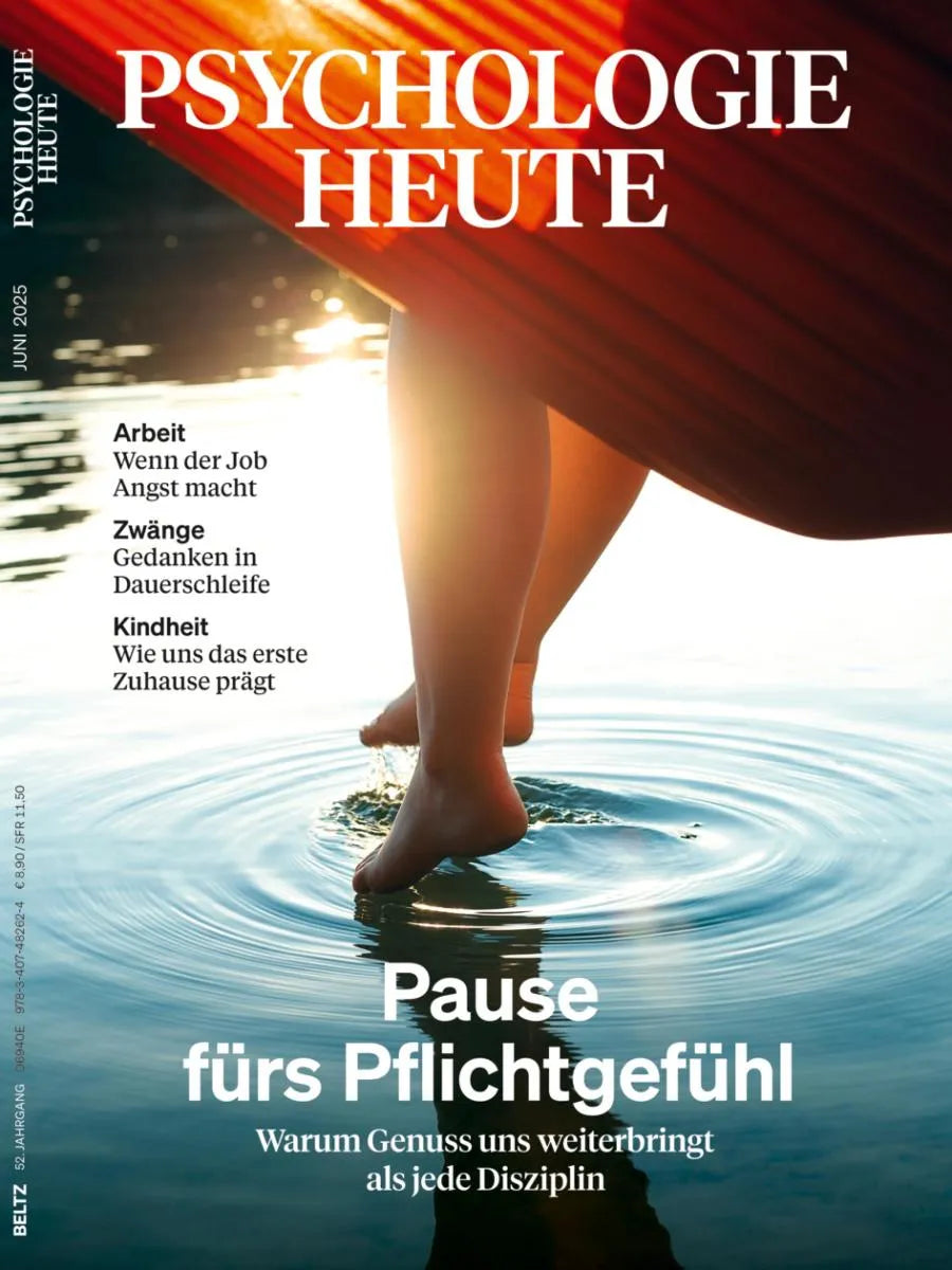 Cover: Psychologie Heute 6/2025: Pause fürs Pflichtgefühl (E-Book) von Verlagsgruppe Beltz