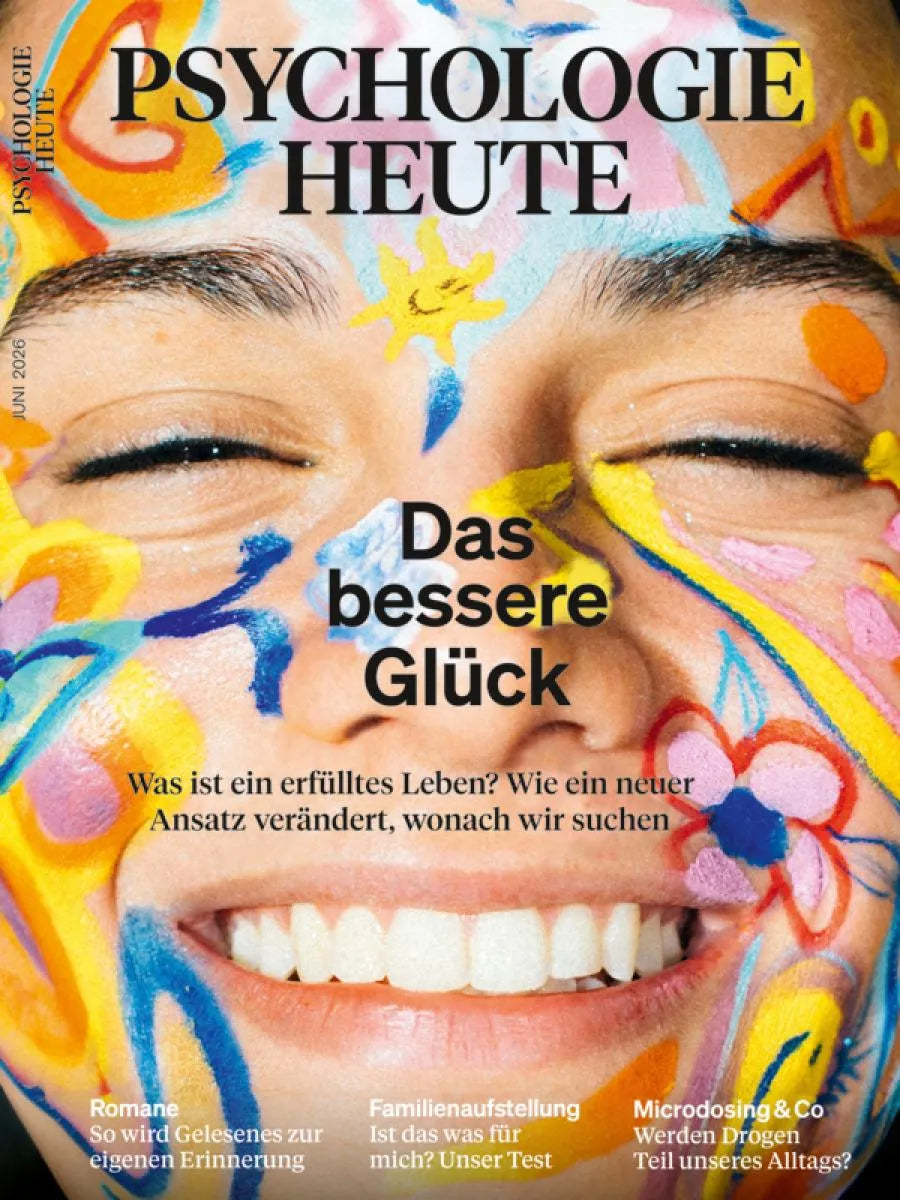 Cover: Psychologie Heute 6/2026: Das bessere Glück (E-Book) von Verlagsgruppe Beltz