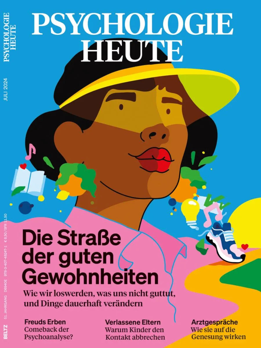 Cover: Psychologie Heute 7/2024: Die Straße der guten Gewohnheiten (E-Book) von Verlagsgruppe Beltz