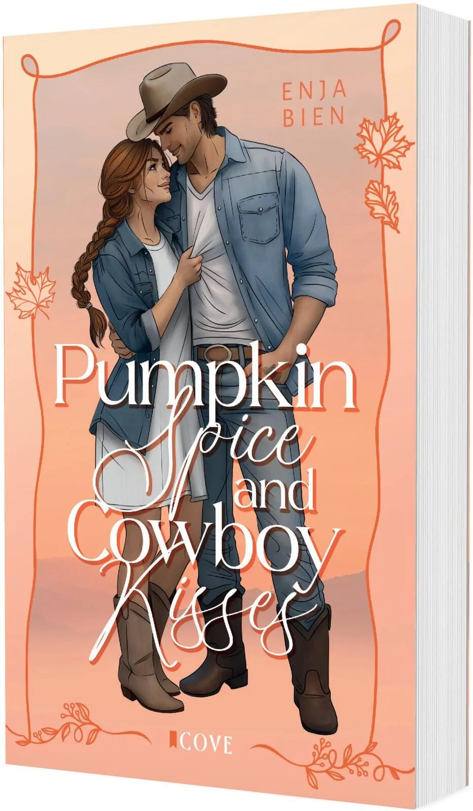 Cover: Pumpkin Spice & Cowboy Kisses (Taschenbuch) von Enja Bien