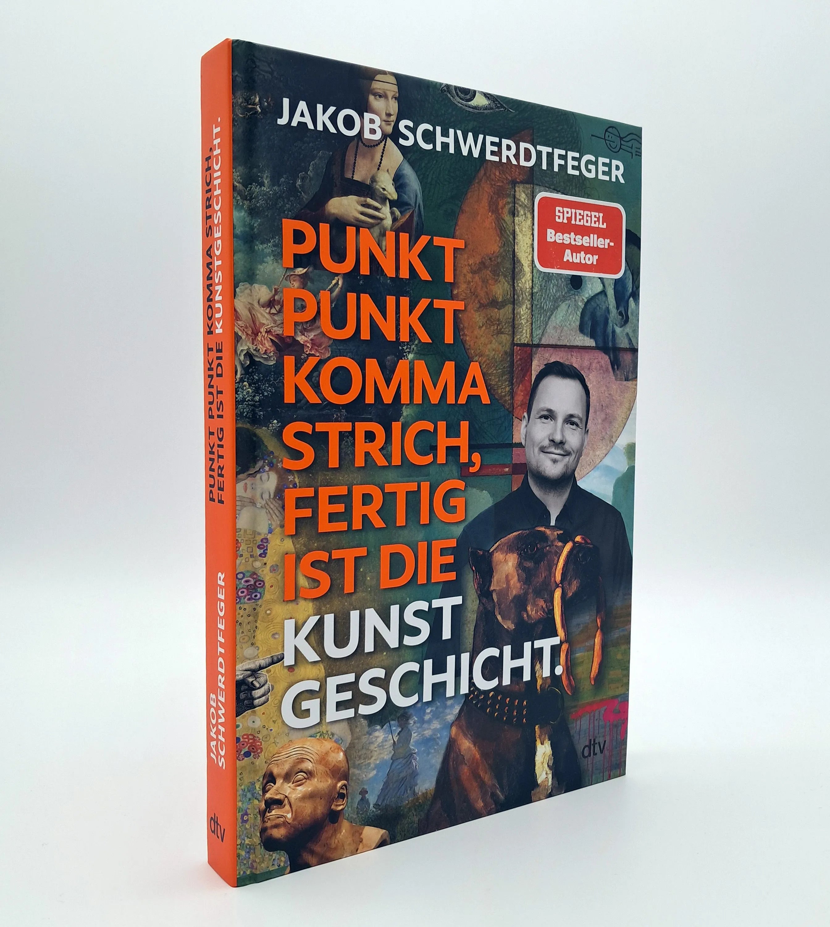 Detailansicht: Punkt Punkt Komma Strich, fertig ist die Kunstgeschicht' (Hardcover)