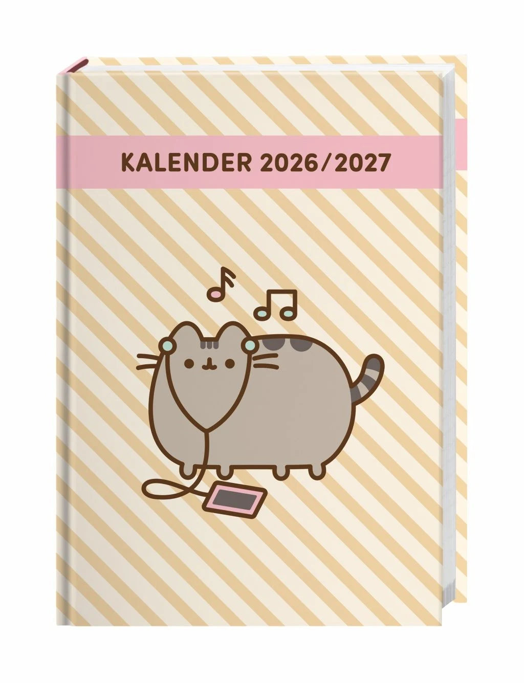 Buchkalender: Pusheen 17-Monats-Kalenderbuch A5 2027 - 17 Monate. Von August 2026 bis Dezember 2027