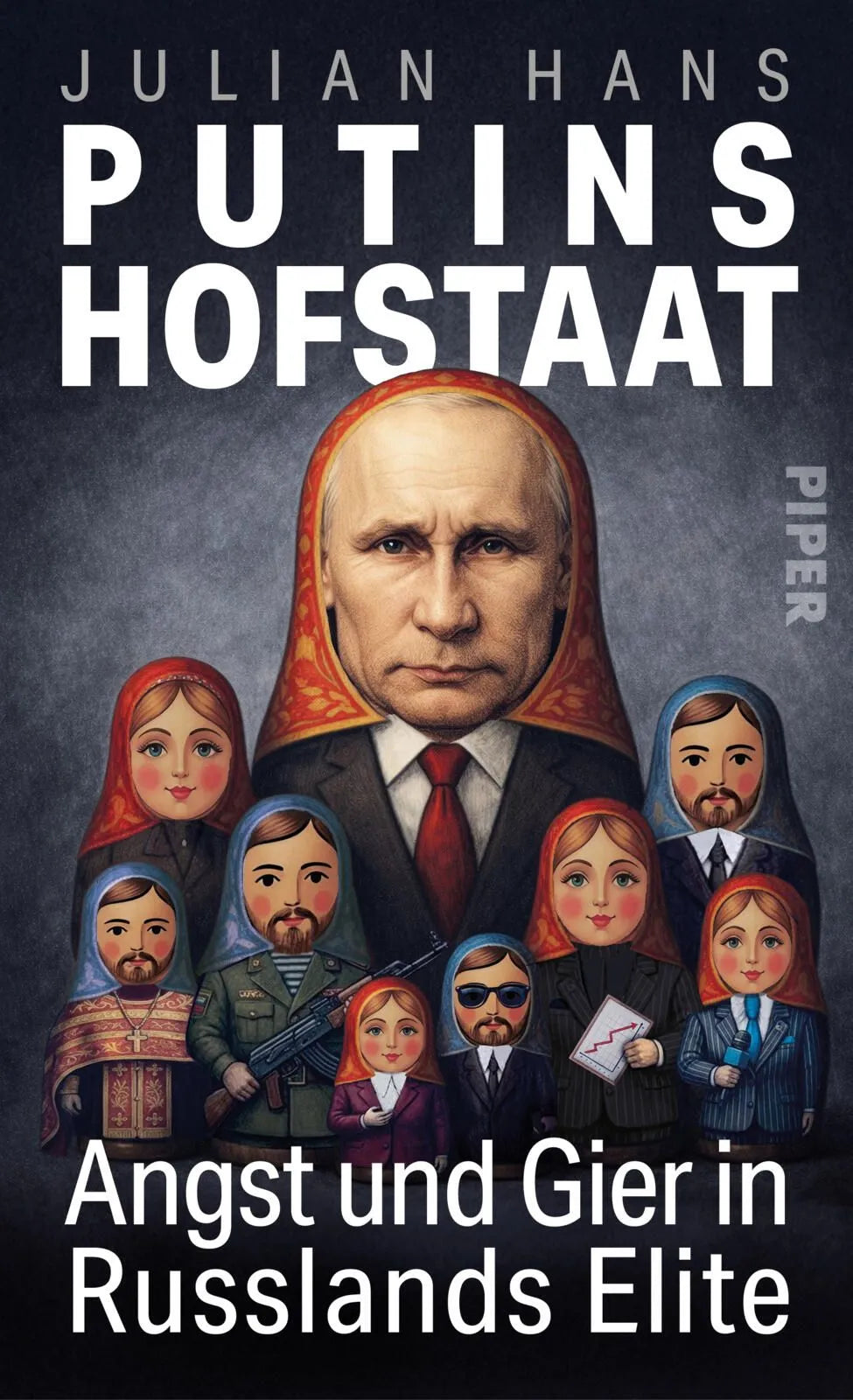 Cover: Putins Hofstaat (Hardcover) von Julian Hans