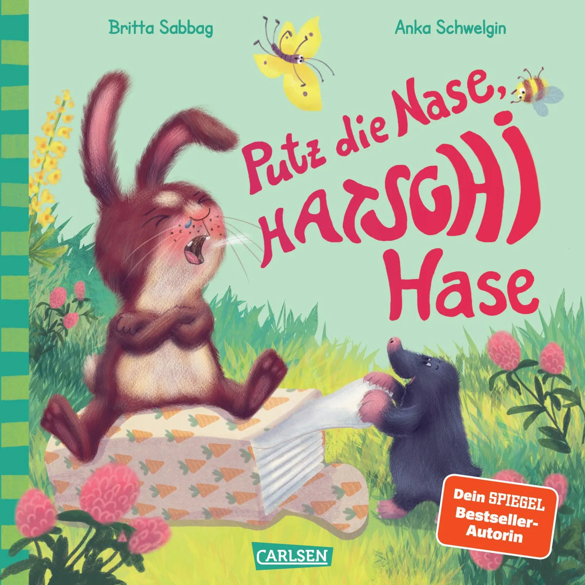 Detailansicht: Putz die Nase, Hatschi Hase! (Hardcover)