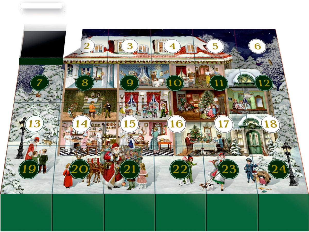 Puzzle-Adventskalender – Unser wunderbares Weihnachtshaus – Ansicht