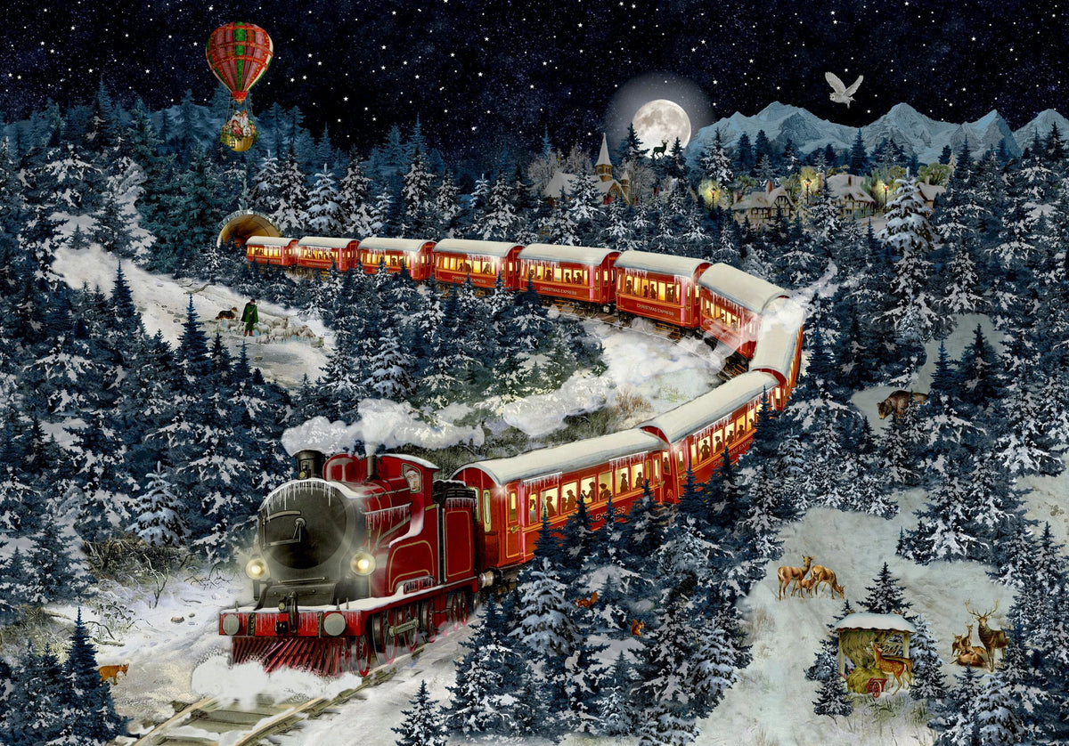 Puzzle-Adventskalender – Weihnachtsexpress – Ansicht