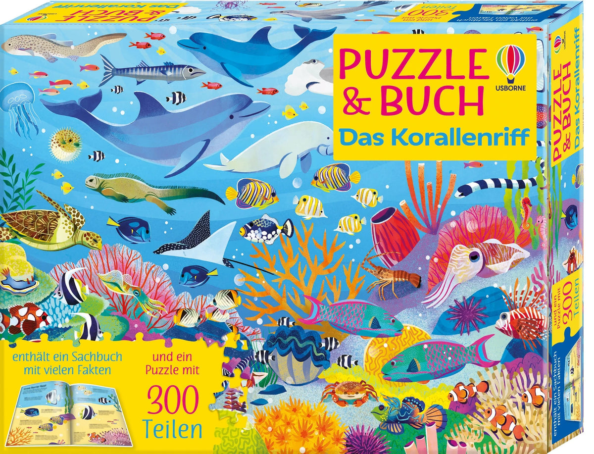 Puzzle: Puzzle & Buch: Das Korallenriff