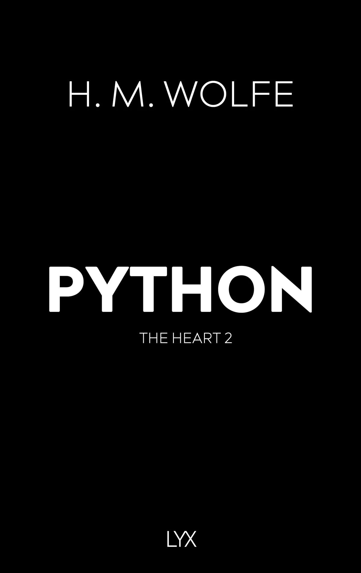 Cover: Python (Hardcover) von H. M. Wolfe