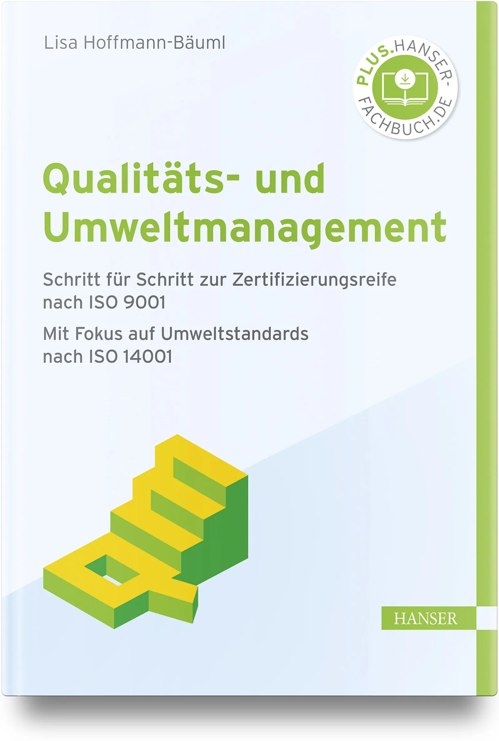 Buchcover von 'Qualitäts- und Umweltmanagement' - Gebundene Ausgabe von Lisa Hoffmann-Bäuml