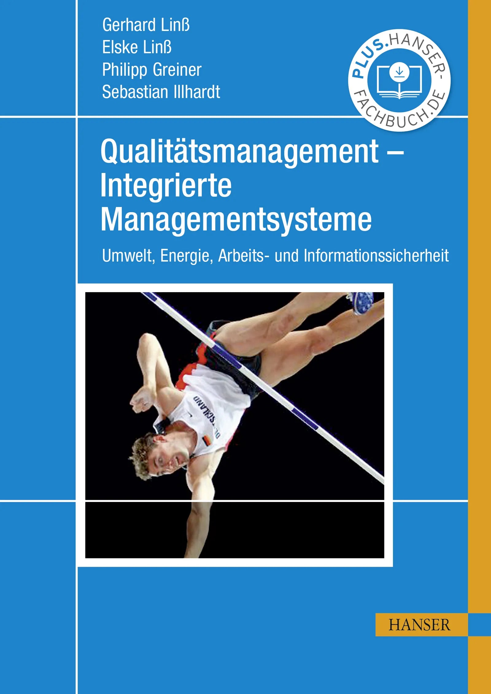 Cover: Qualitätsmanagement – Integrierte Managementsysteme (E-Book) von Gerhard Linß