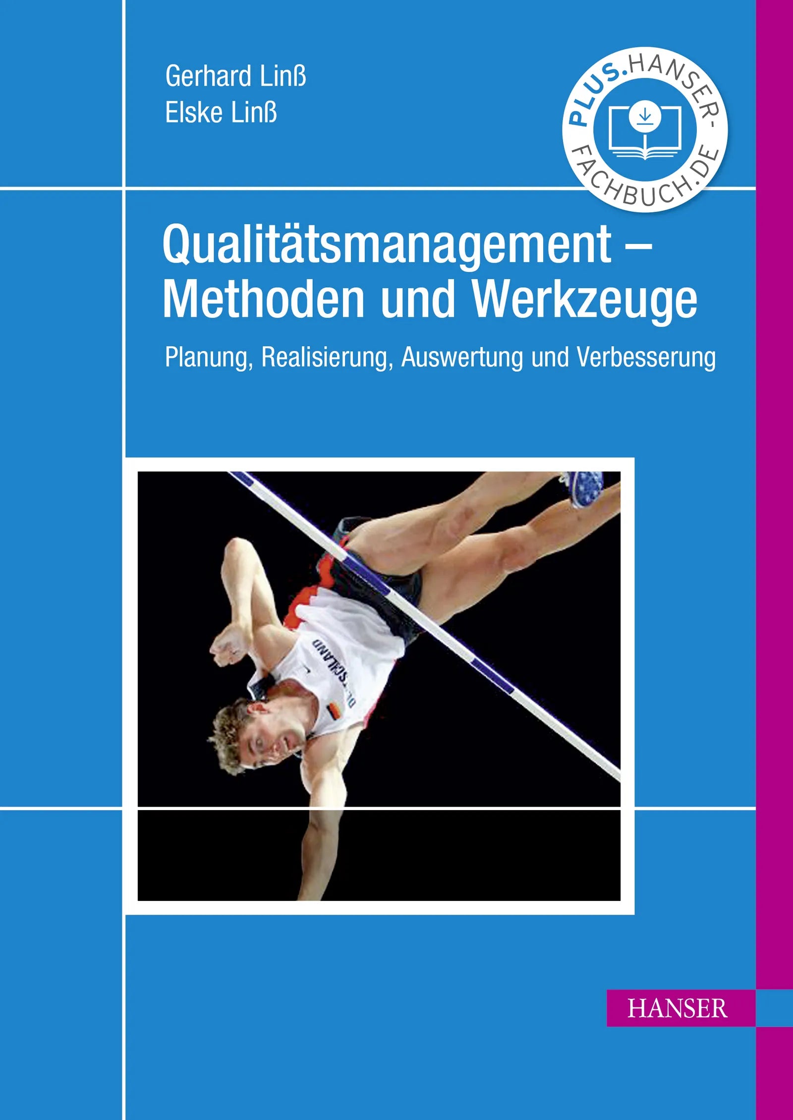 Cover: Qualitätsmanagement – Methoden und Werkzeuge (E-Book) von Gerhard Linß