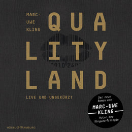 Buchcover von 'QualityLand' - Hörbuch (CD) von Marc-Uwe Kling