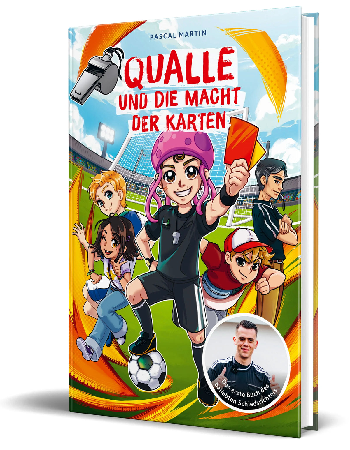 Cover: Qualle und die Macht der Karten (Hardcover) von Pascal Martin