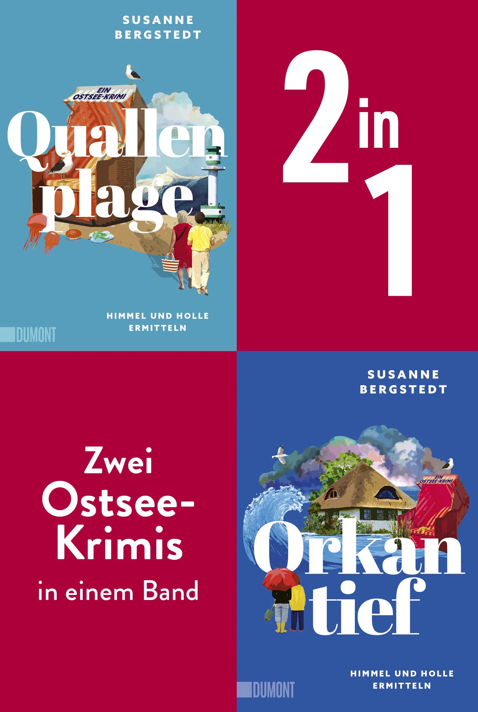 Cover: Quallenplage & Orkantief (E-Book) von Susanne Bergstedt