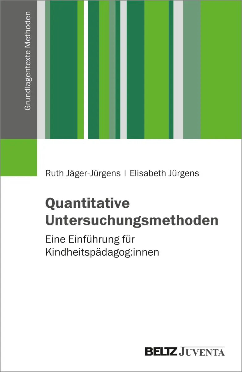 Cover: Quantitative Untersuchungsmethoden (E-Book) von Ruth Jäger-Jürgens