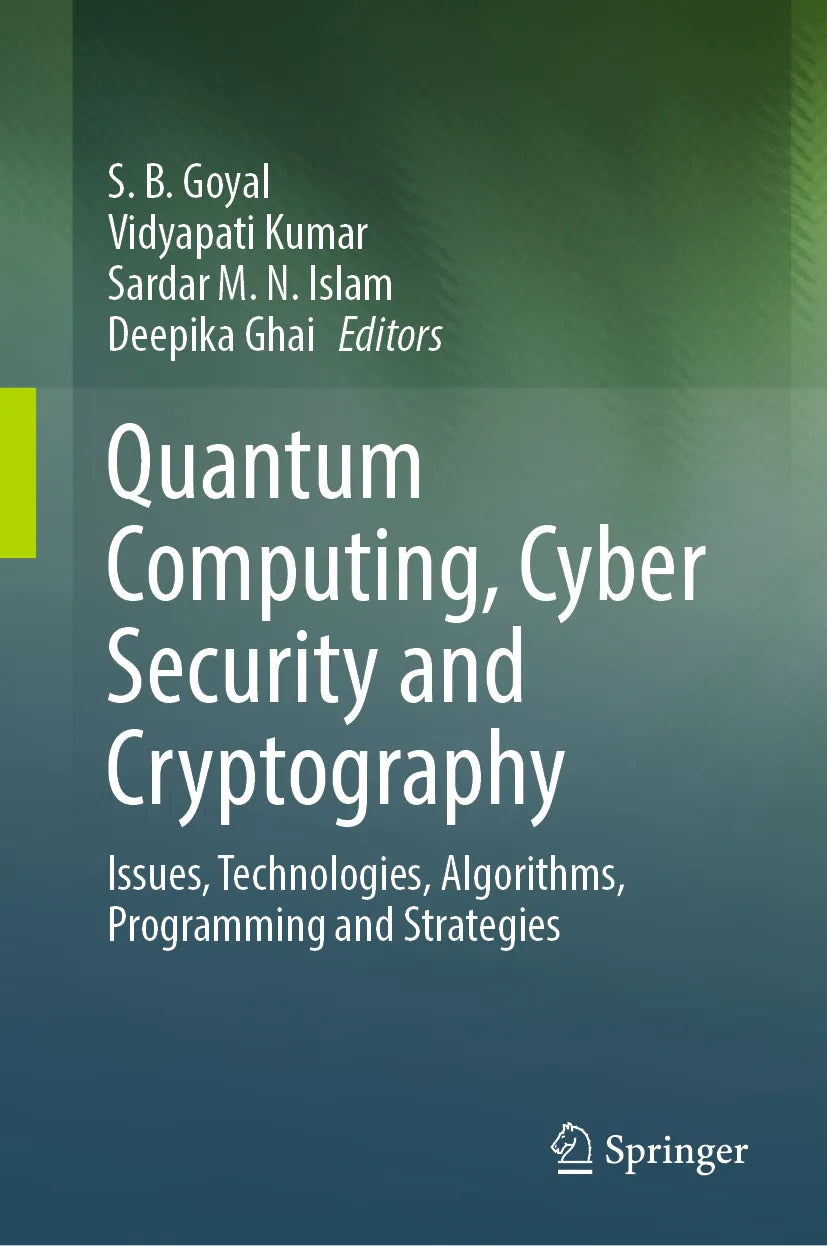 Cover: Quantum Computing, Cyber Security and Cryptography (E-Book)