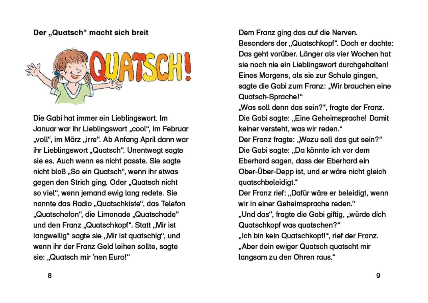 Abbildung von 'Quatschgeschichten vom Franz'
