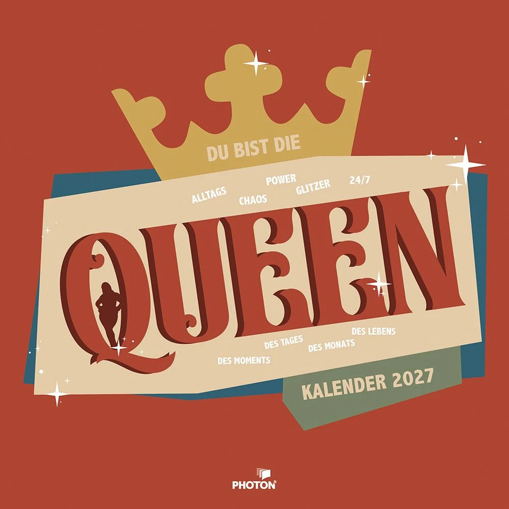 Tischkalender: QUEEN Kalender 2027
