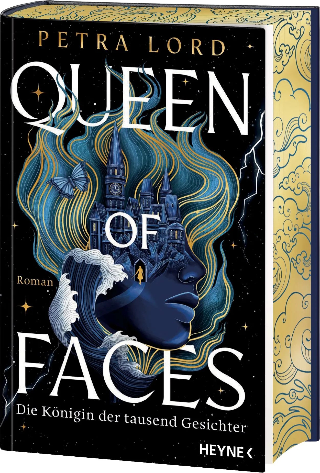 Cover: Queen of Faces – Die Königin der tausend Gesichter (Hardcover) von Petra Lord