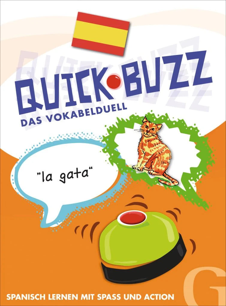 Lernspiel: QUICK BUZZ – Das Vokabelduell – Spanisch