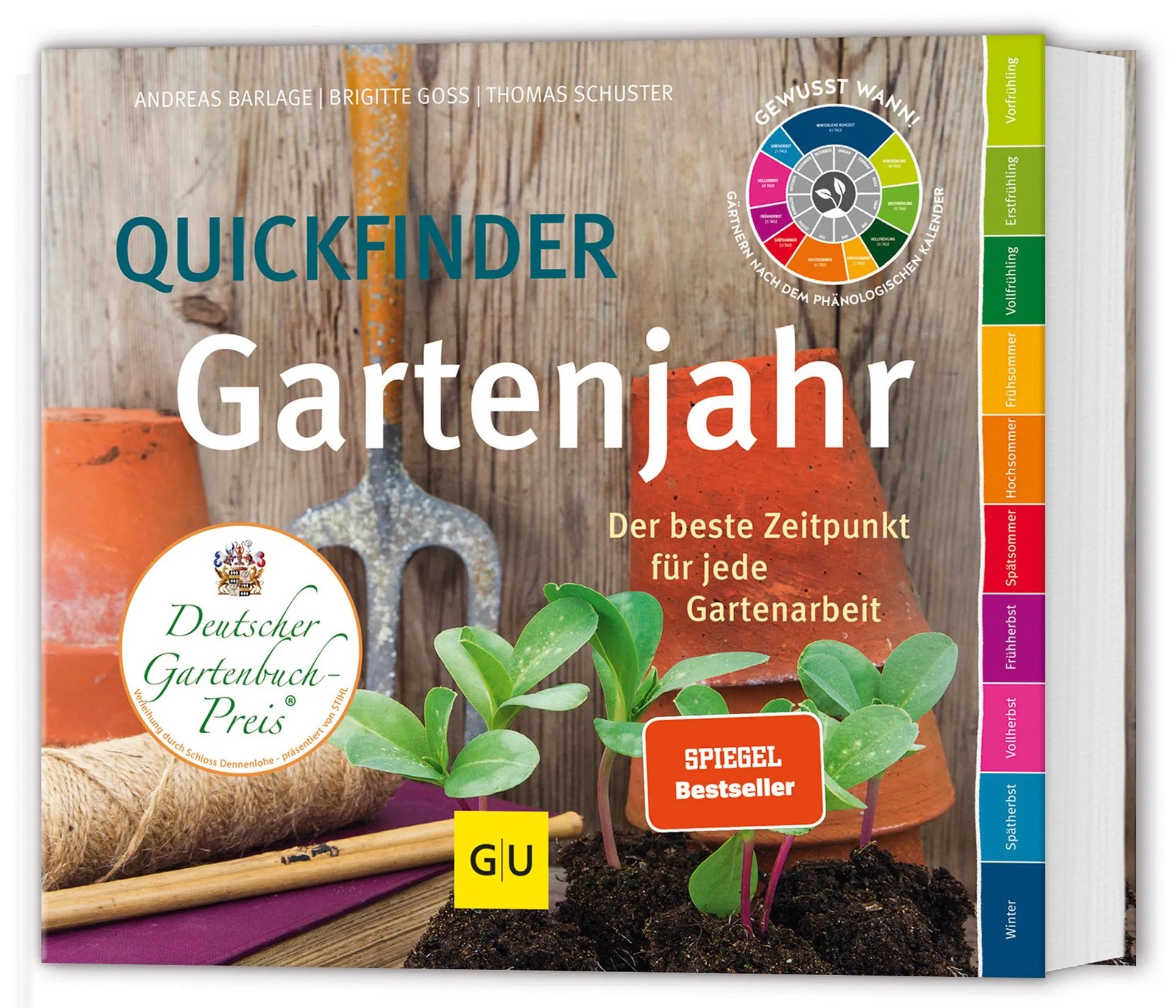 Cover: Quickfinder Gartenjahr (Paperback) von Andreas Barlage