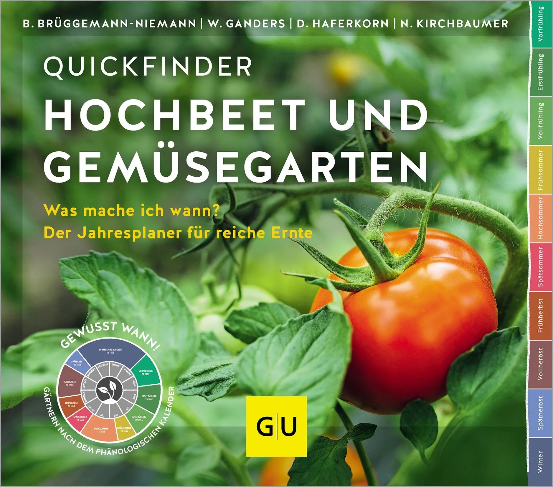 Cover: Quickfinder Hochbeet und Gemüsegarten (Hardcover) von Birgit Brüggemann-Niemann