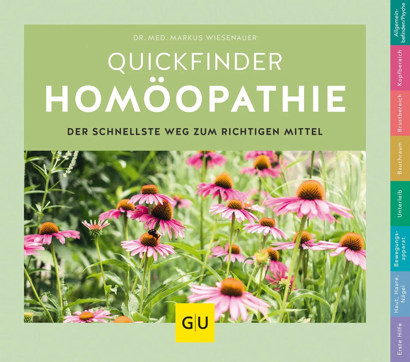 Cover: Quickfinder Homöopathie (Hardcover) von Markus Wiesenauer