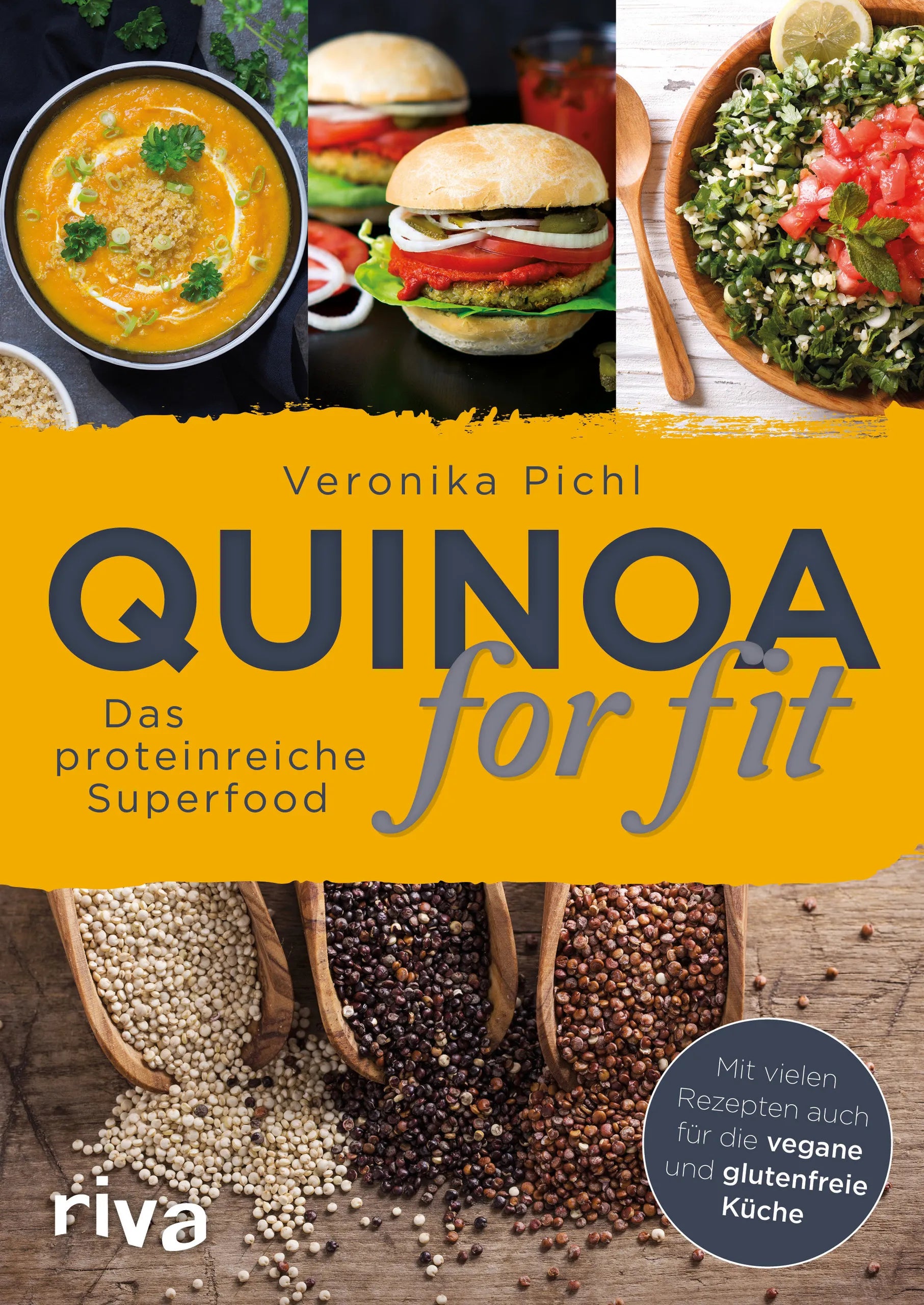 Buchcover von 'Quinoa for fit' - Taschenbuch von Veronika Pichl