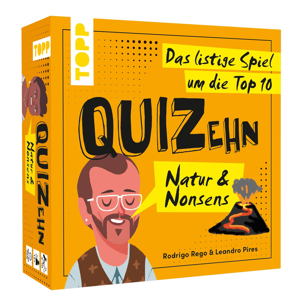 Quizspiel: QUIZehn – Natur & Nonsens. Das listige Spiel um die Top 10