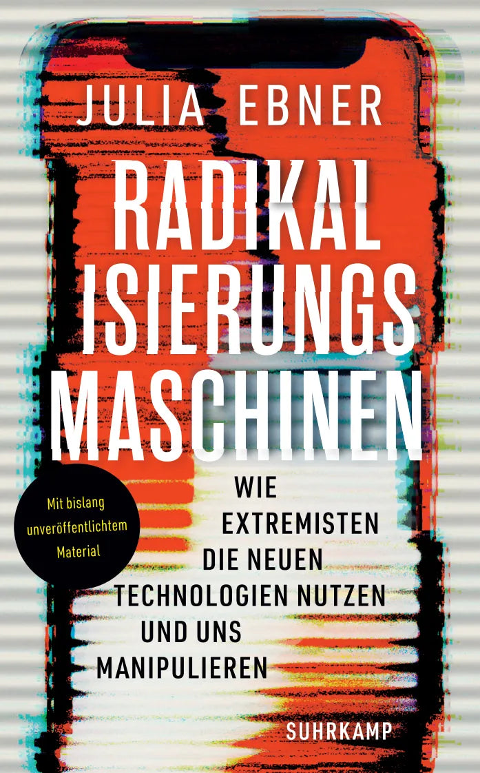 Buchcover von 'Radikalisierungsmaschinen' - Taschenbuch von Julia Ebner