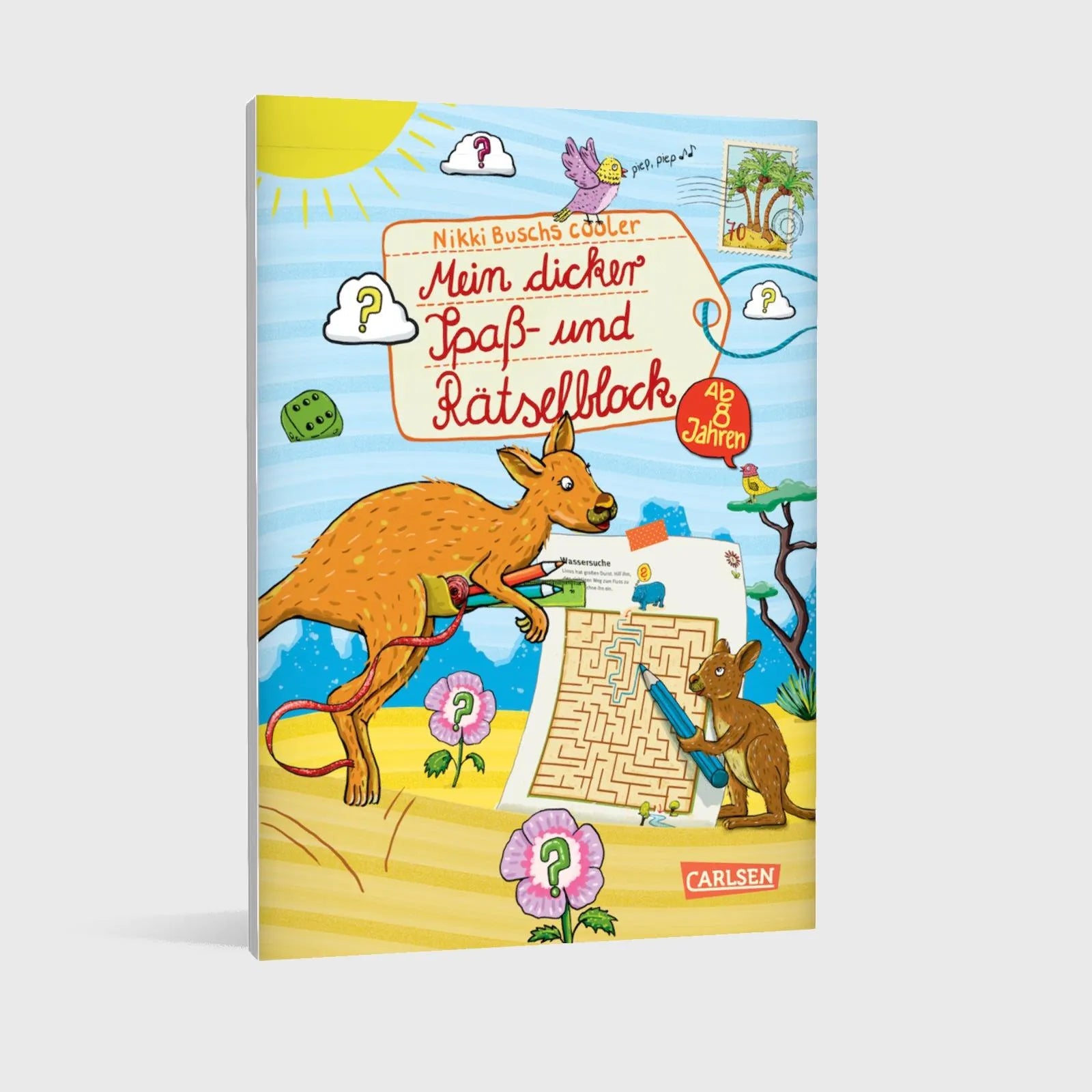 Produktansicht: Rätselspaß Grundschule: Mein dicker Spaß- und Rätselblock (Taschenbuch)