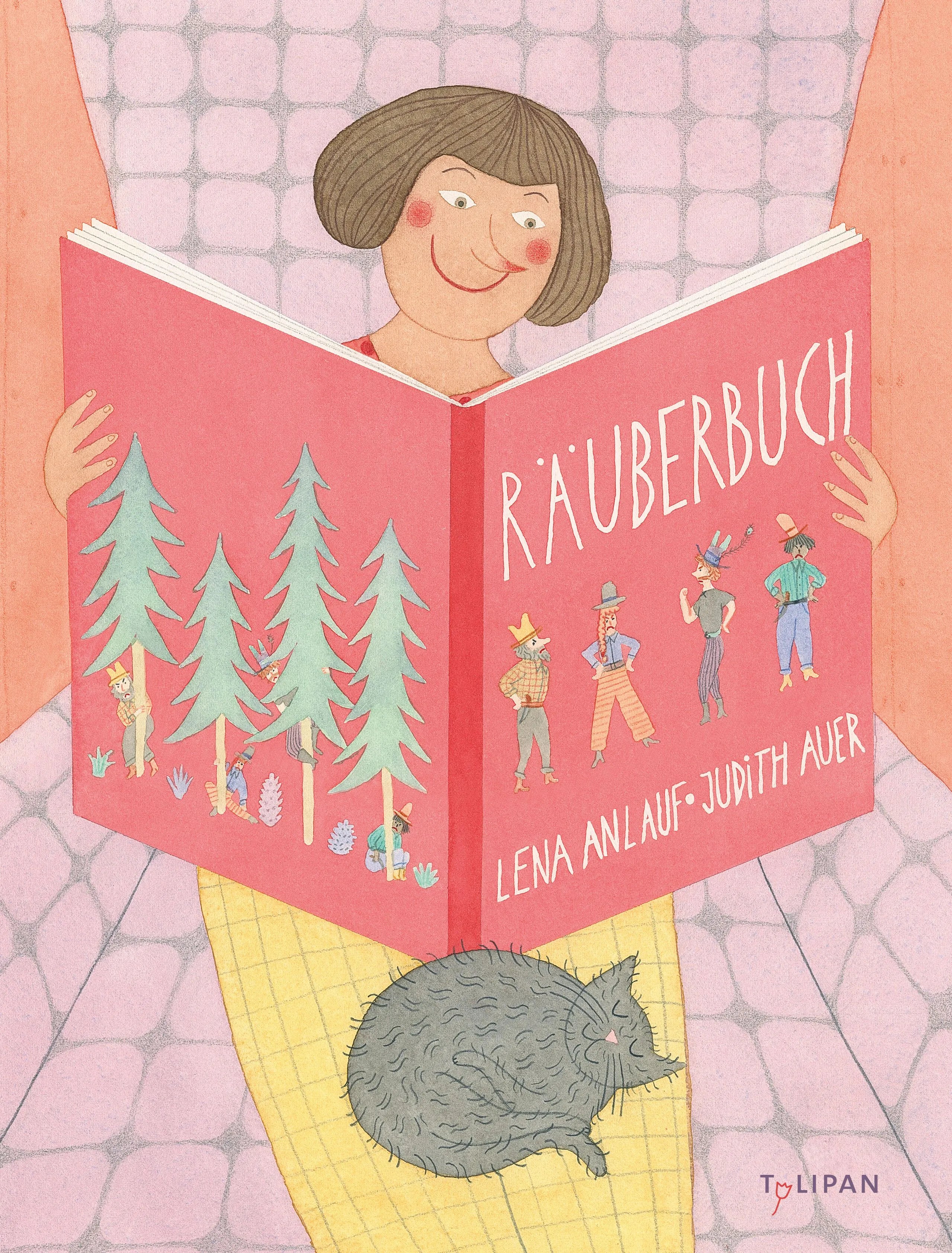 Cover: Räuberbuch (Hardcover) von Lena Anlauf