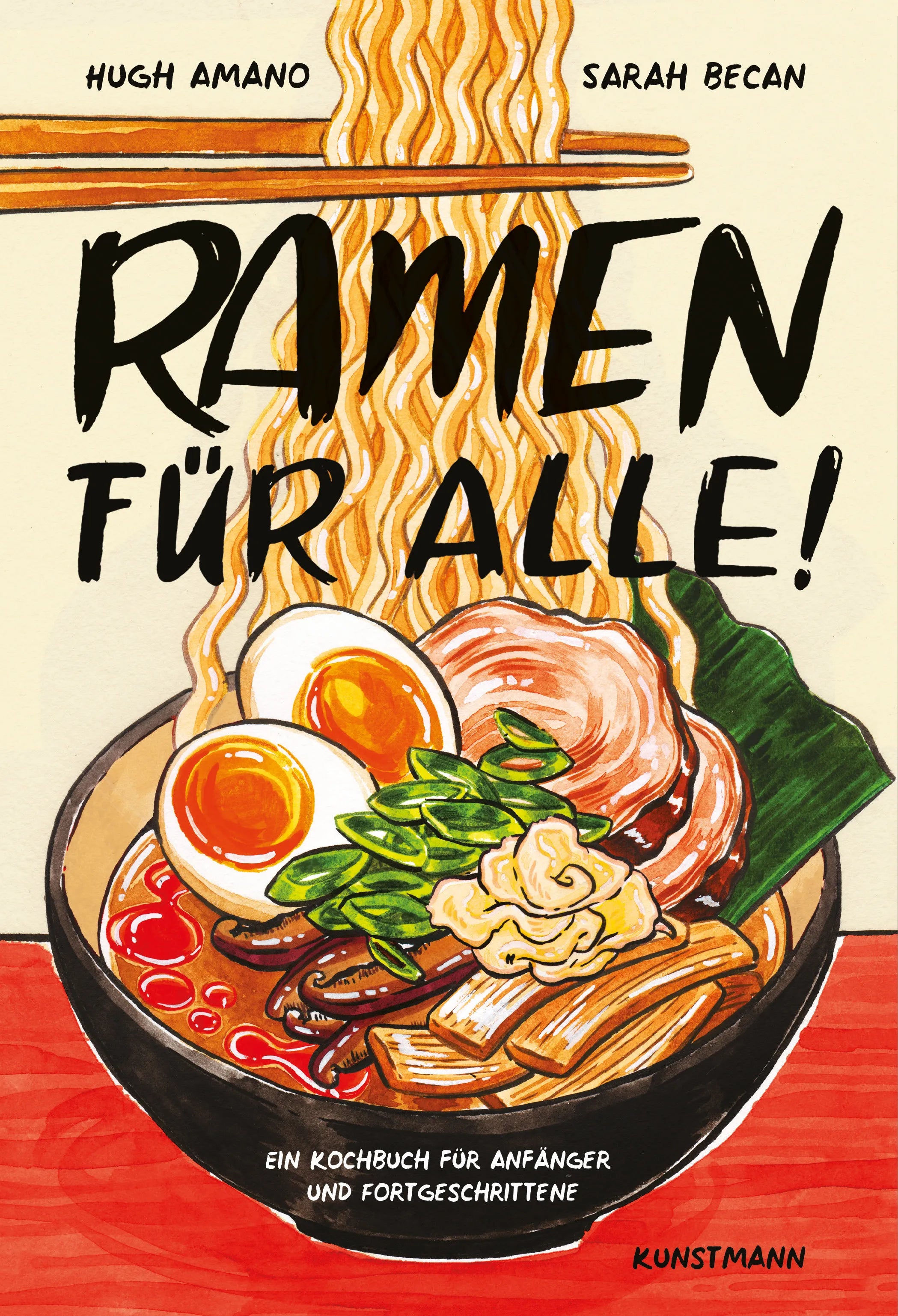 Buchcover von 'Ramen für alle' - Gebundene Ausgabe von Hugh Amano