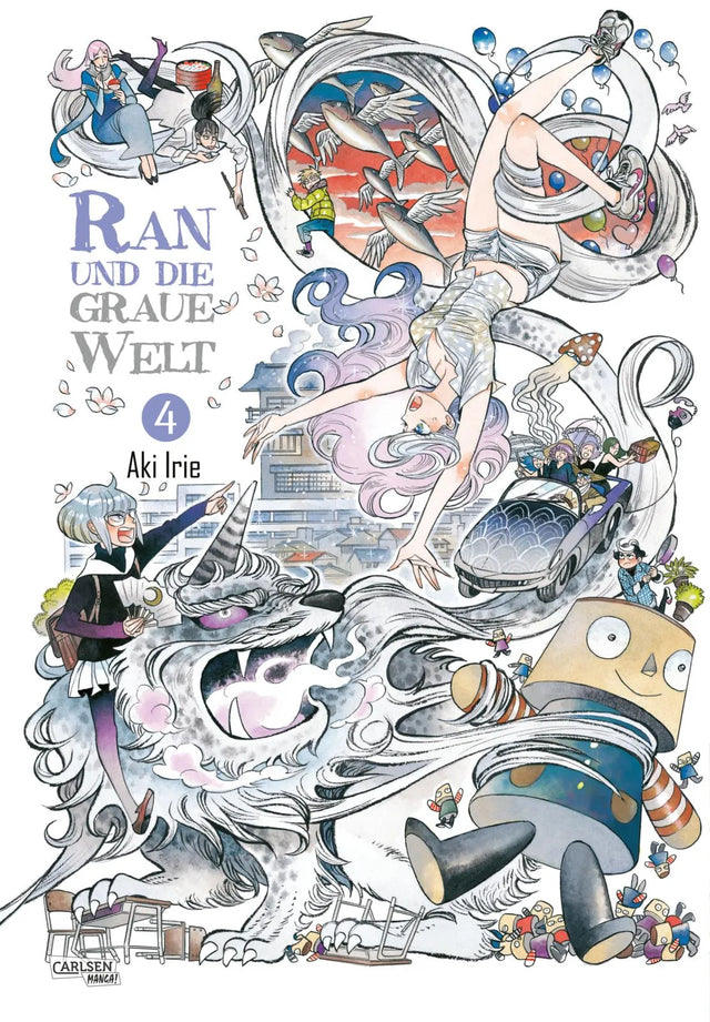 Buchcover von 'Ran und die graue Welt 4' - Taschenbuch von Aki Irie