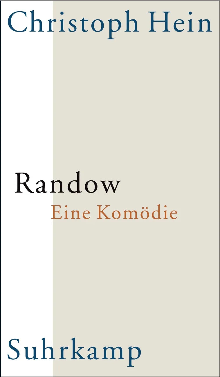 Buchcover von 'Randow' - Gebundene Ausgabe von Christoph Hein